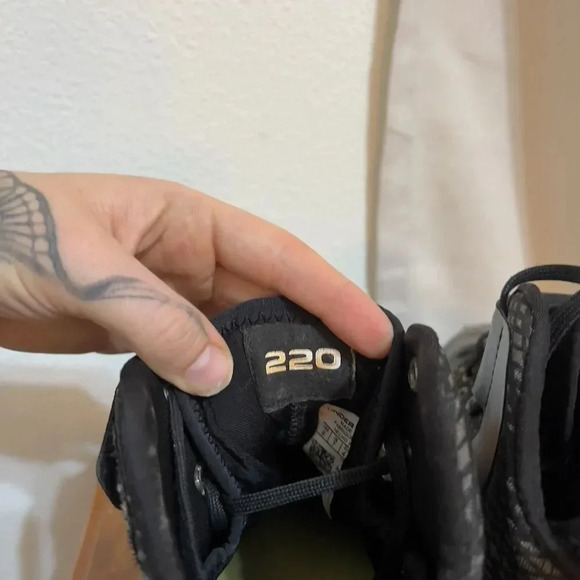 Under Armour Mens Harper One Baseball Cleat Black Sand Softball Strap Size 8M US - Picture 5 of 12